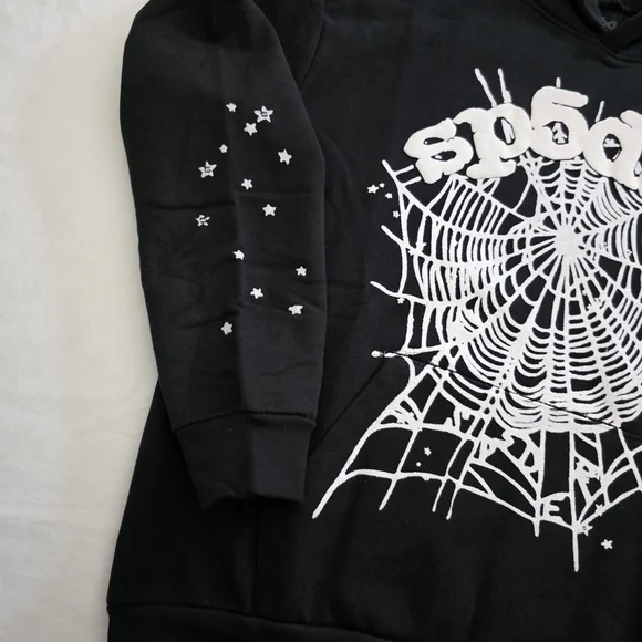 Black Hoodie for Men - Picture 4 of 16